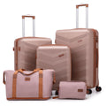Concepten 5-Piece Expandable Hardshell Luggage Set with Spinner Wheels and TSA Lock（20"Carry-on and 24" Travel Suitcase、28"Checked Luggage) Suitable for Business and Family Travel