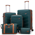 Concepten 5-Piece Expandable Hardshell Luggage Set with Spinner Wheels and TSA Lock（20"Carry-on and 24" Travel Suitcase、28"Checked Luggage) Suitable for Business and Family Travel