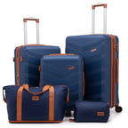 Concepten 5-Piece Expandable Hardshell Luggage Set with Spinner Wheels and TSA Lock（20"Carry-on and 24" Travel Suitcase、28"Checked Luggage) Suitable for Business and Family Travel
