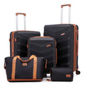 Concepten 5-Piece Expandable Hardshell Luggage Set with Spinner Wheels and TSA Lock（20"Carry-on and 24" Travel Suitcase、28"Checked Luggage) Suitable for Business and Family Travel