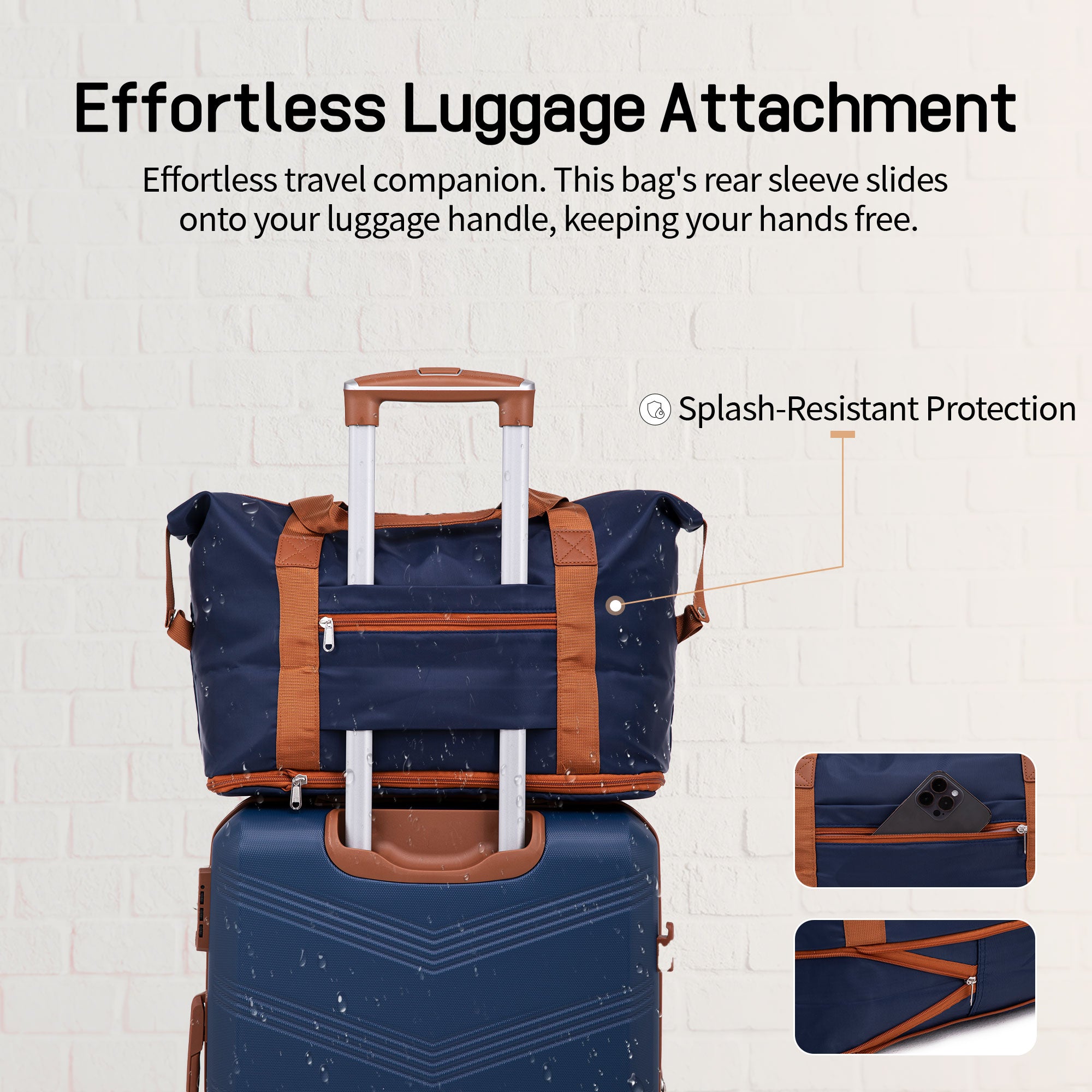 Concepten 5-Piece Expandable Hardshell Luggage Set with Spinner Wheels and TSA Lock（20"Carry-on and 24" Travel Suitcase、28"Checked Luggage) Suitable for Business and Family Travel