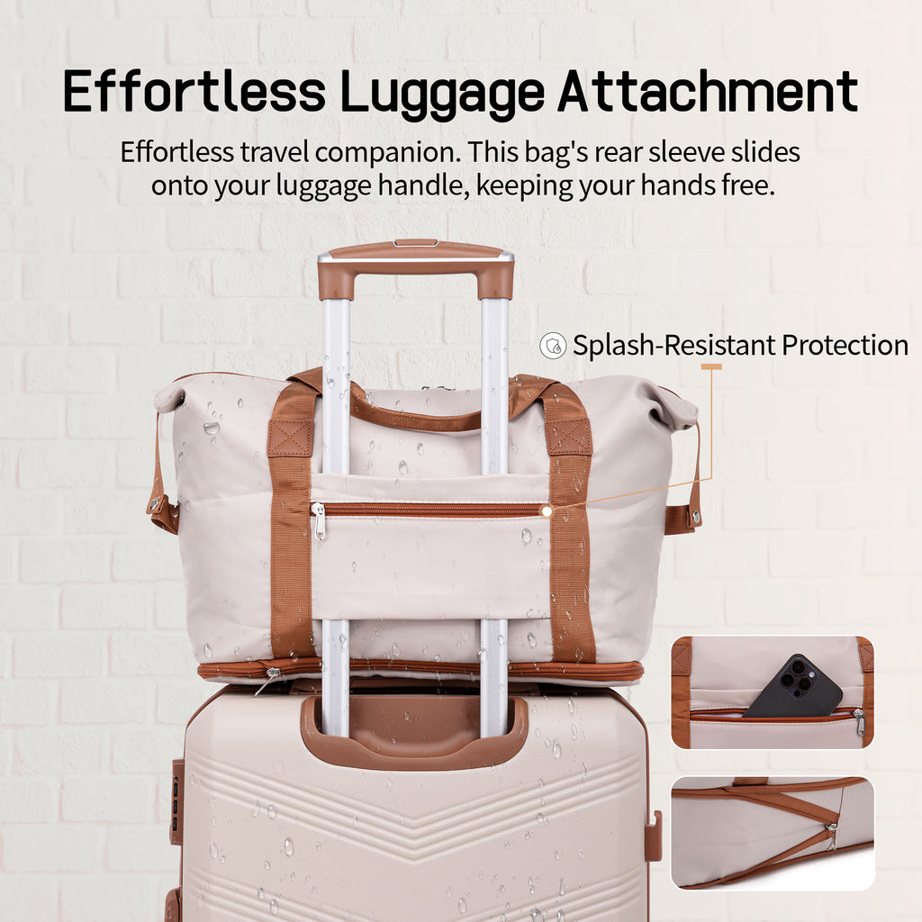 Concepten 5-Piece Expandable Hardshell Luggage Set with Spinner Wheels and TSA Lock（20"Carry-on and 24" Travel Suitcase、28"Checked Luggage) Suitable for Business and Family Travel
