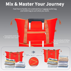 Concepten 5 Piece Lightweight Luggage Set,with TSA Lock and Swivel Wheels, PP Material Anti Fall and Anti Crack Suitcase